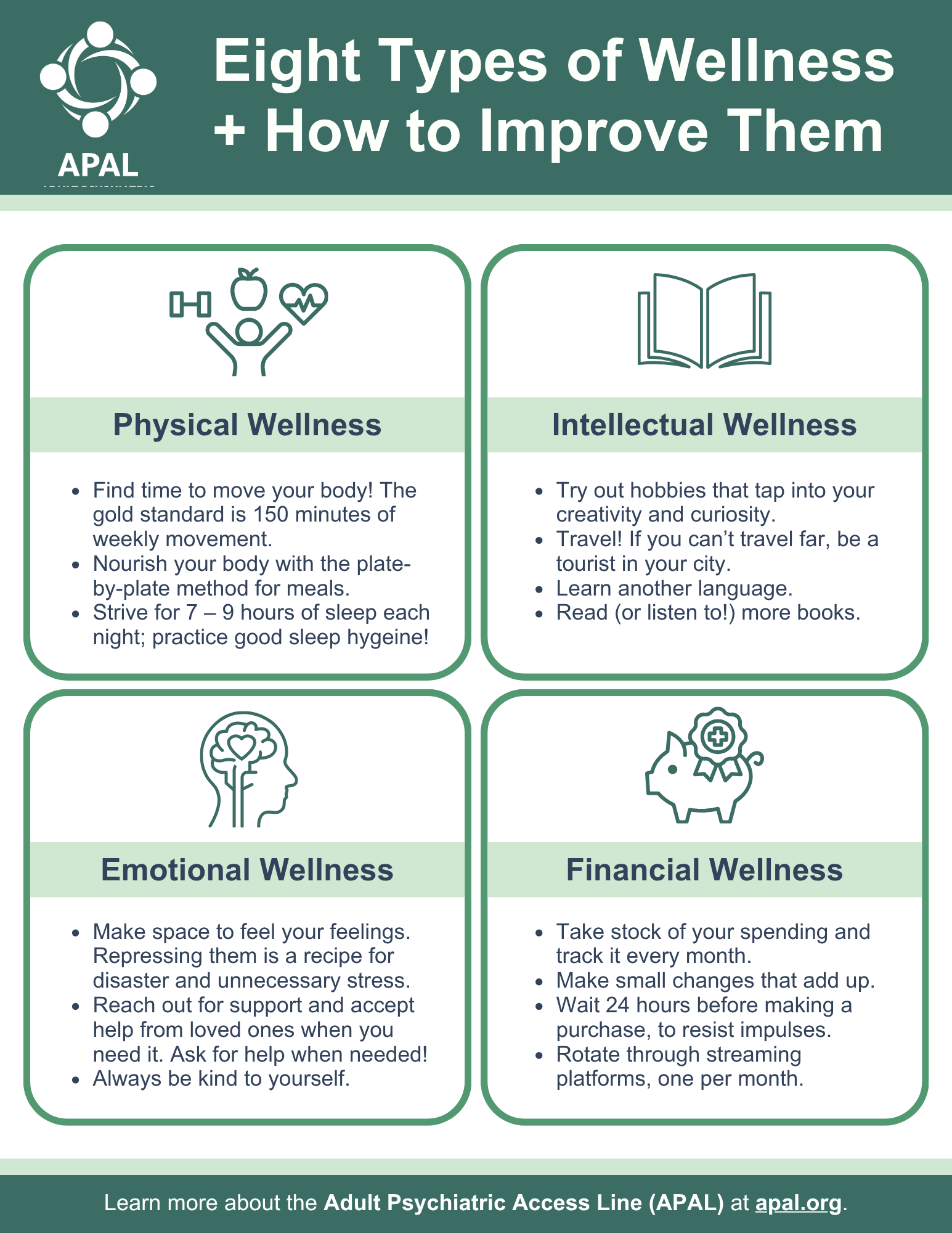 8 Types of Wellness and How to Improve Them
